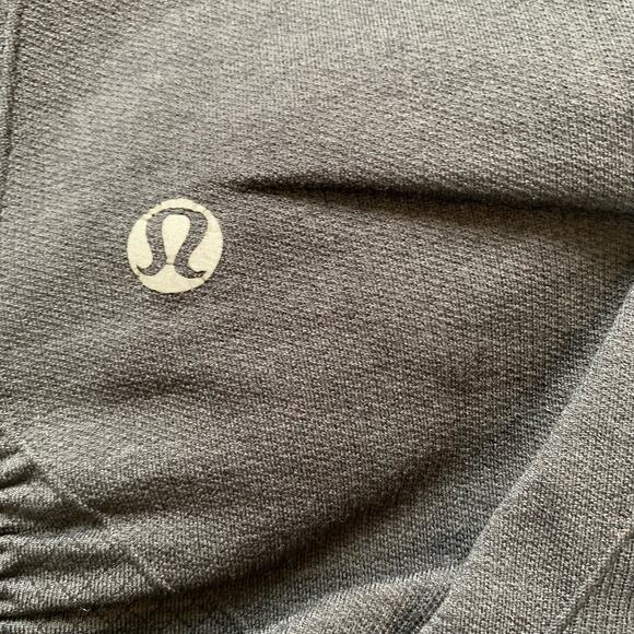 Lululemon In the Flow Crop II Heathered Black size 6 - Picture 4 of 6